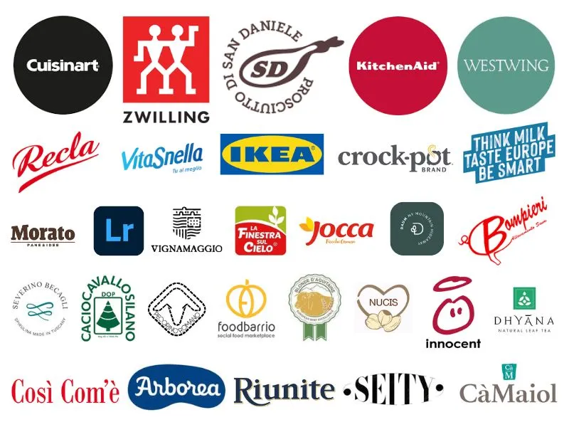 Loghi clienti e collaborazioni